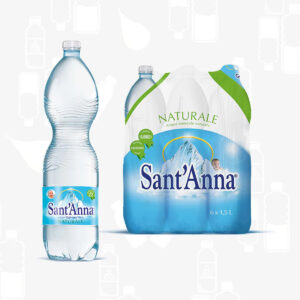 Sant'Anna Naturale - Still Mineral Water - 6 Pk- 1.5L - Made in Italy